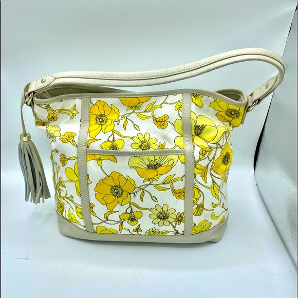ISAAC MIZRAHI 👍DEAL DEAL DEAL famous designer LEATHER BRIGHT AND BEAUTIFUL 🤩BAG - Picture 9 of 17